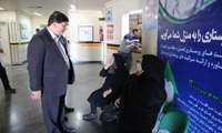 بازدیدسرزده  مدیر شبکه بهداشت درمان شهرستان فامنین از بیمارستان امام حسن  (ع )