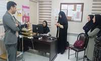 بازدید دکتر مودب از مرکز بهداشت فامنین