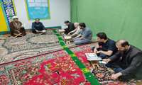 روخوانی گروهی قرآن کریم در ماه مبارک رمضان توسط کارکنان بیمارستان امام حسن مجتبی علیه السلام 