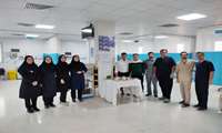 لحظه سال تحویل در بیمارستان