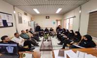 برگزاری جلسه ستاد مدیریت بحران در بیمارستان امام حسن مجتبی (ع)