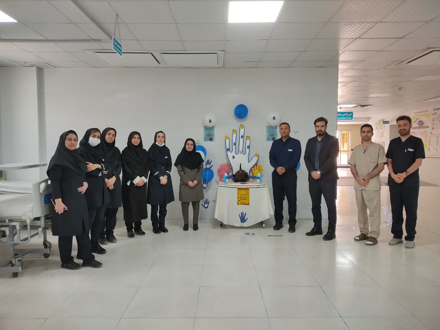 برگزاری برنامه‌های متنوع به مناسبت روز جهانی بهداشت دست در بیمارستان امام حسن مجتبی (ع) 